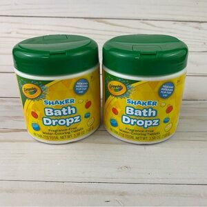 2x Crayola Color Shaker Bath Dropz 3.59 Ounce (60 Tablets)